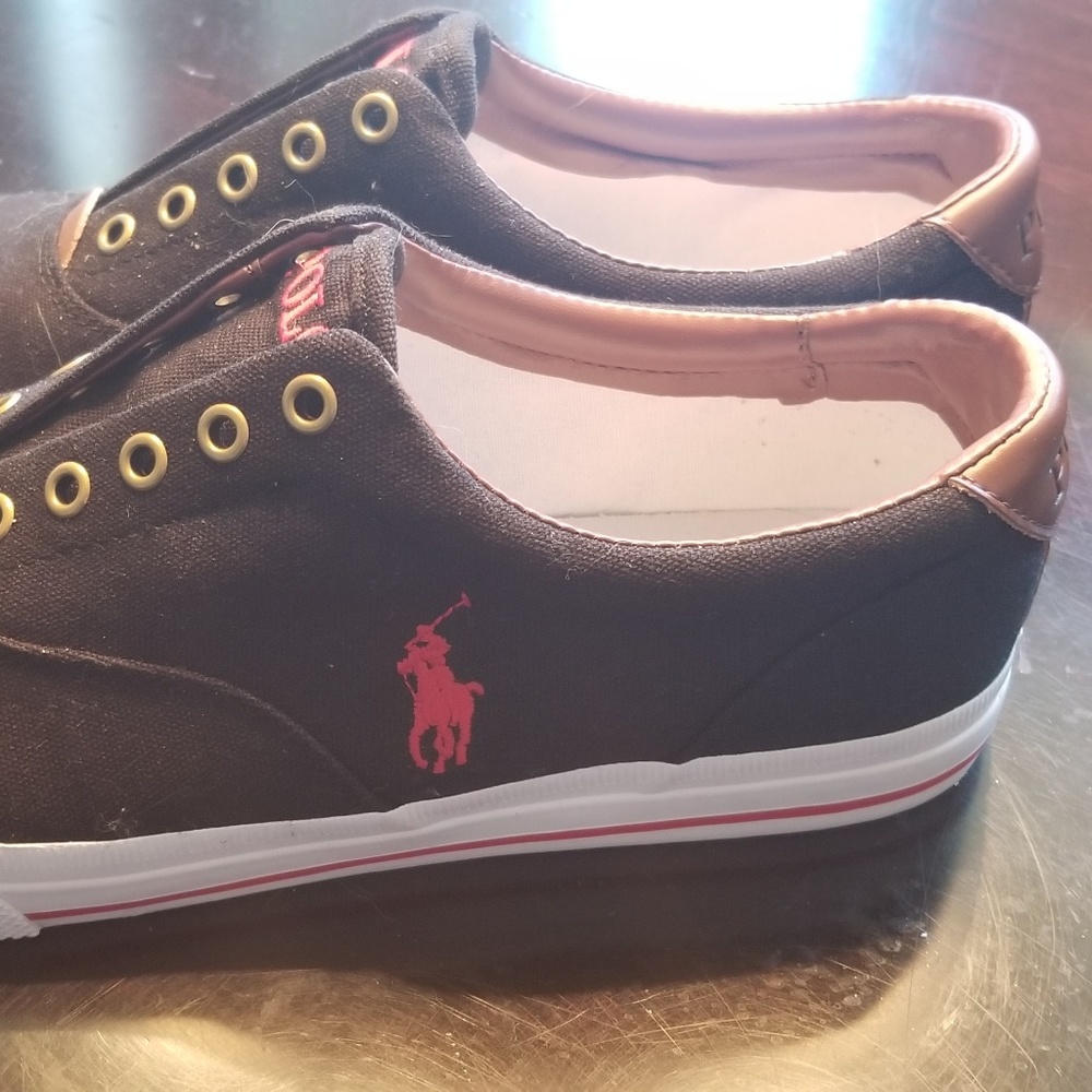 Polo Ralph Lauren Thorton Washed Twill Sneakers